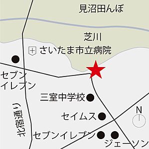 有限会社空間工房花組の周辺地図