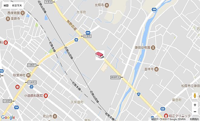 大東建託リーシング株式会社 松阪店の周辺地図