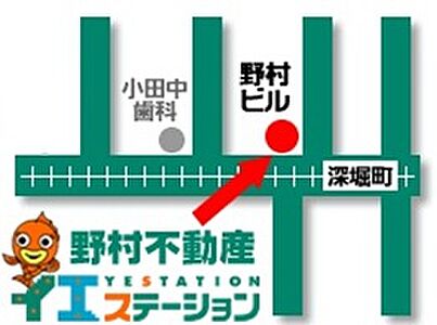 野村不動産函館株式会社の周辺地図