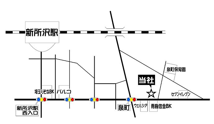 有限会社エステートトラストの周辺地図