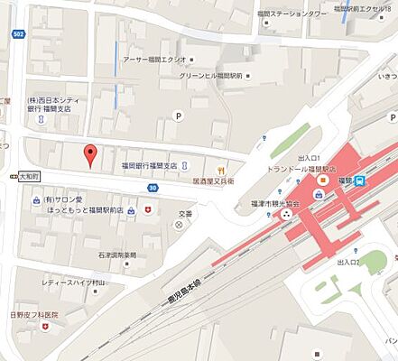 株式会社トーマスリビング 福間店の周辺地図