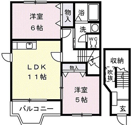 Home S でお部屋探し 岐阜県多治見市太平町5丁目 2ldk 賃料6 3万円 賃貸アパート住宅情報 物件番号