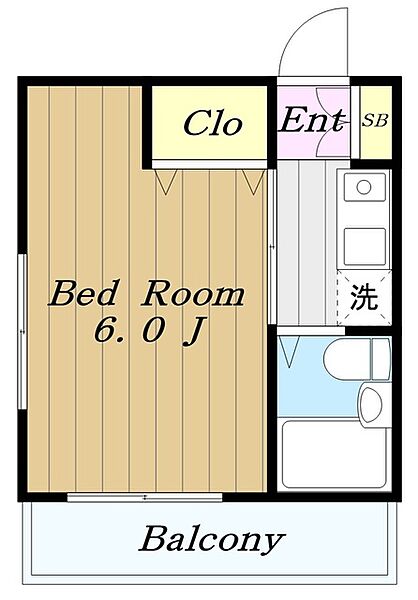 百合ヶ丘コーポ 202.｜神奈川県川崎市麻生区高石３丁目(賃貸マンション1K・2階・17.38㎡)の写真 その2