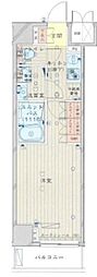 ルーブル板橋東新町壱番館 1Kの間取図画像