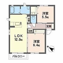 グリーンハイツ 201 ｜ 宮城県仙台市太白区八木山本町２丁目17-7（賃貸アパート2LDK・2階・54.00㎡） その2