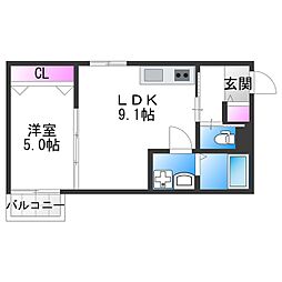 セレニティ加美南B棟 2階