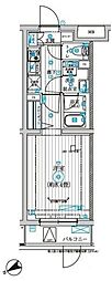 調布市上石原1丁目マンション 1Kの間取図画像