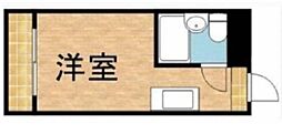 メゾン・ド・パナシェ ワンルームの間取図画像