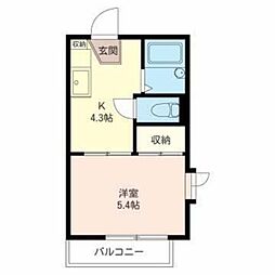 フレグランス平山 2階