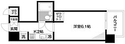 日神パレステージ三田 1Kの間取図画像