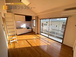 蔵屋マンション第三 2階1Kのリビング/ダイニング