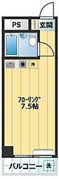 シャトレー渋谷 ワンルームの間取図画像