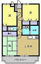 グランディール・Ｙ 202 ｜ 熊本県八代市塩屋町（賃貸マンション3LDK・2階・69.69㎡） その3