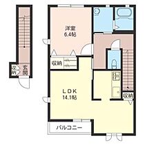 ファーブルタウン　I 00201 ｜ 神奈川県横浜市緑区鴨居５丁目4-5（賃貸アパート1LDK・2階・56.50㎡） その2