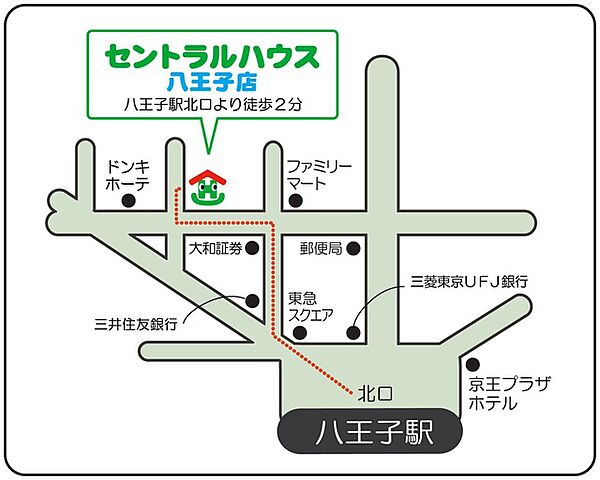 東京都八王子市新町(賃貸マンション1R・1階・30.65㎡)の写真 その29