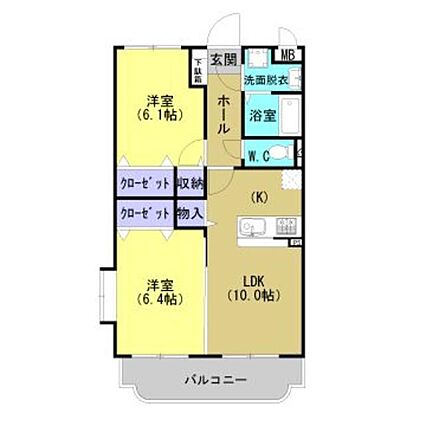 ユーミーおおひら_間取り_0