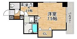 ランデルメゾン赤坂 1Kの間取図画像
