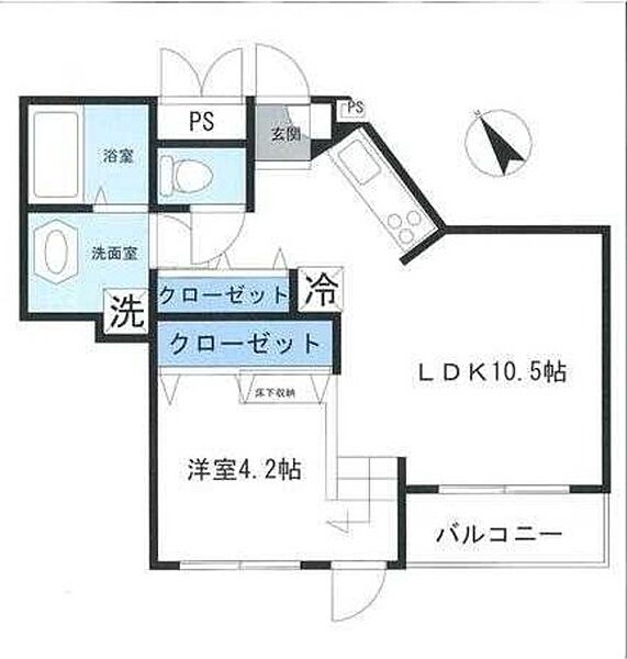 WING　COURT 702｜神奈川県横浜市都筑区中川中央１丁目(賃貸マンション1LDK・7階・39.14㎡)の写真 その2