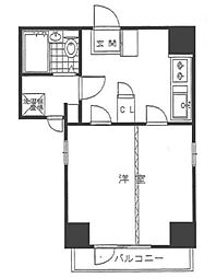 朝日プラザ吉野町 1Kの間取図画像