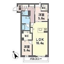 エスペランサ 00201 ｜ 埼玉県朝霞市北原２丁目10-7（賃貸マンション2LDK・2階・70.91㎡） その2