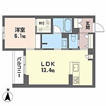 アミコート泉中央 302 ｜ 宮城県仙台市泉区泉中央１丁目19-4（賃貸マンション1LDK・3階・48.67㎡） その2