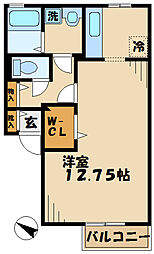 フォンティーヌＡ 1階/-