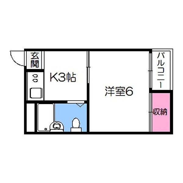 マンションいずみ 402｜大阪府大阪市住吉区長居２丁目(賃貸マンション1K・4階・20.00㎡)の写真 その2