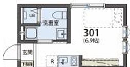 SiestaVilla練馬高野台 Terravene ワンルームの間取図画像