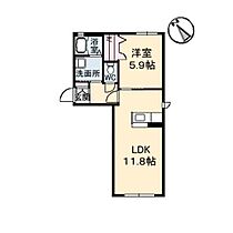 シャーメゾン　ルシエル B0101 ｜ 山口県宇部市大字東須恵723-1（賃貸アパート1LDK・1階・41.94㎡） その2