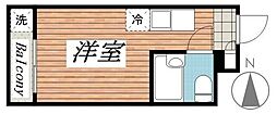 メゾン・ド・ジョワ ワンルームの間取図画像