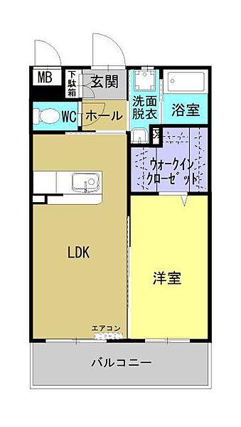 （仮称）都城年見町ＡＫマンション 202｜宮崎県都城市年見町(賃貸マンション1LDK・2階・41.00㎡)の写真 その2