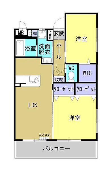 （仮称）都城年見町ＡＫマンション 506｜宮崎県都城市年見町(賃貸マンション2LDK・5階・54.18㎡)の写真 その2