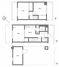 エクセレンス宮崎 3DKの間取図画像