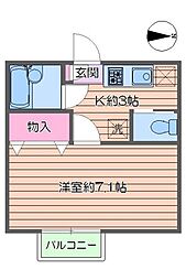 ソレーユ中央 2階