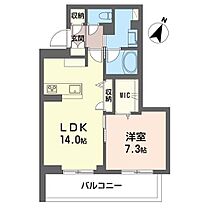 ノンシュガー70 00204 ｜ 埼玉県さいたま市浦和区北浦和２丁目2-5（賃貸マンション1LDK・2階・52.34㎡） その2