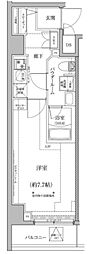 パティーナ桜台DUO 1Kの間取図画像