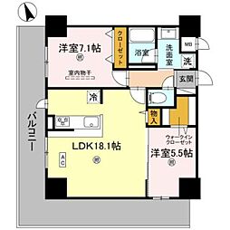 D-ROOM帝塚山 2階