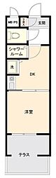 ライオンズマンション江古田第5 1Kの間取図画像