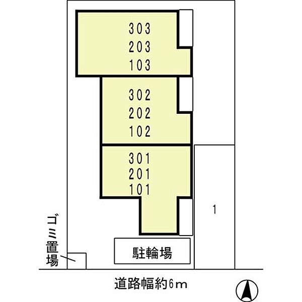 大阪府大阪市東住吉区鷹合１丁目(賃貸アパート1LDK・1階・31.26㎡)の写真 その23