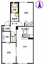 Ｌａ・セゾン A0103 ｜ 福岡県那珂川市仲３丁目1-17（賃貸アパート2LDK・1階・52.51㎡） その2