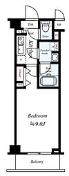 アーバンヴィスタ板橋本町 1Kの間取図画像