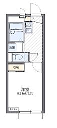 南馬込ET 1Kの間取図画像