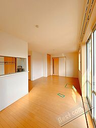 南海加太線 西ノ庄駅 徒歩10分の賃貸アパート 2階3LDKのリビング/ダイニング