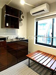 アムス早稲田 4階ワンルームのリビング/ダイニング