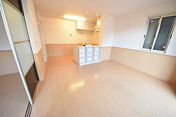 京王相模原線 京王多摩センター駅 徒歩21分の賃貸アパート 1階2LDKのリビング/ダイニング