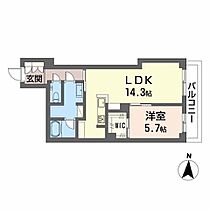 プレミアス学南 A0302 ｜ 岡山県岡山市北区学南町１丁目8-18（賃貸マンション1LDK・3階・51.21㎡） その2