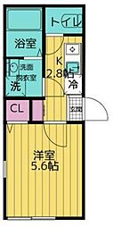間取図画像 1K