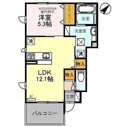 サン・コートS_間取り_0
