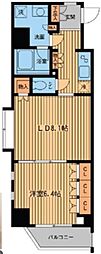 プライムアーバン小金井本町 1LDKの間取図画像