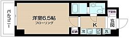 シャイン小石川 1Kの間取図画像